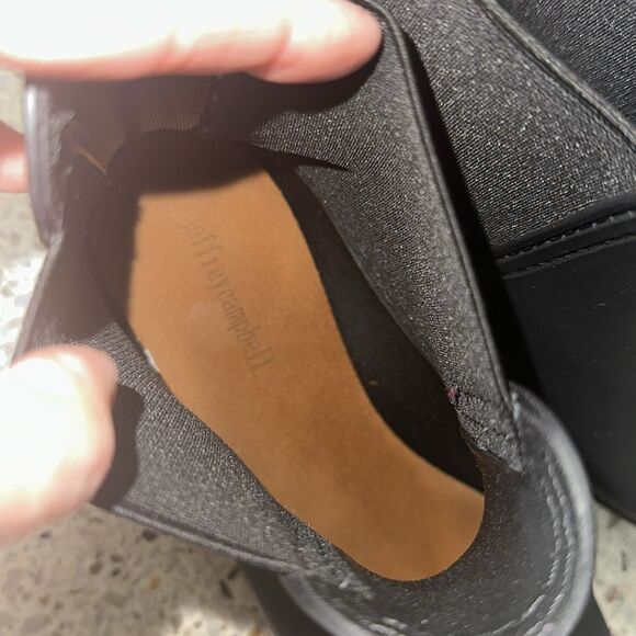 Jeffrey Campbell black Chelsea rain boot 9 - Picture 4 of 7